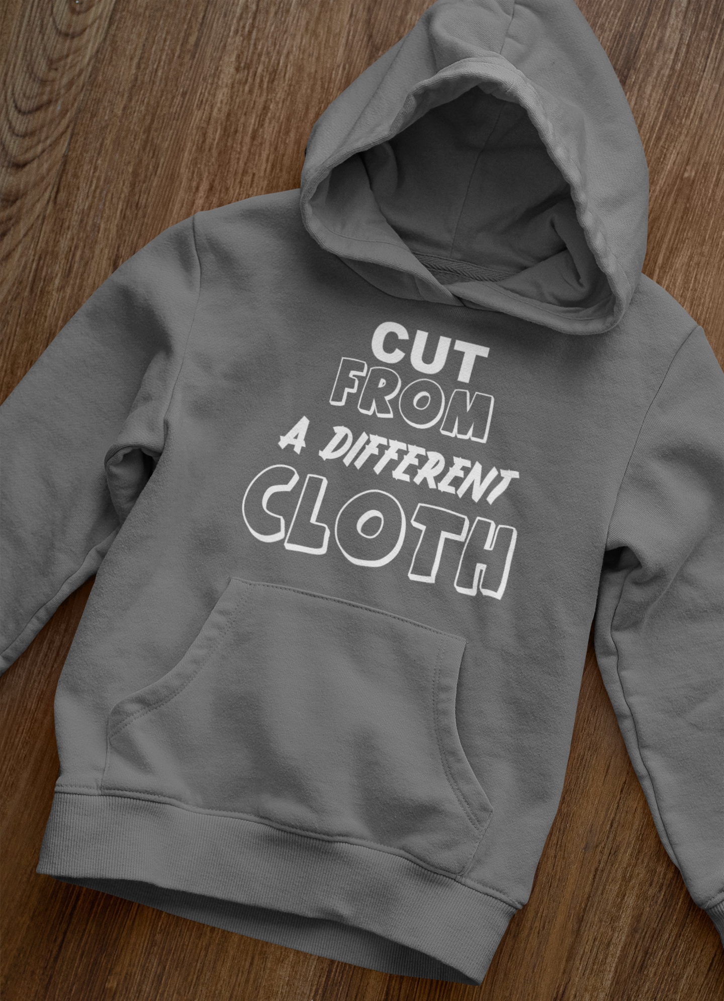 Cut From A Different Cloth Hoodie | Bold Statement Hoodie | Eminence Clothing
