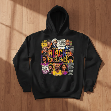 Black Excellence Black Hoodie