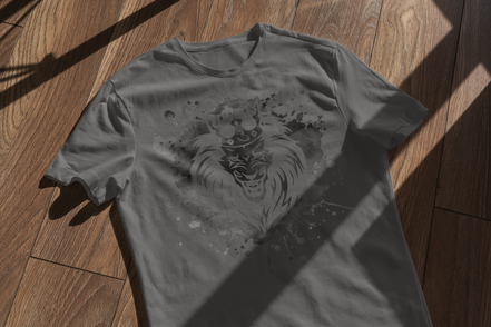 Lion Splatter Paint