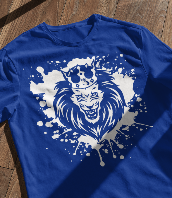 Lion Splatter Paint