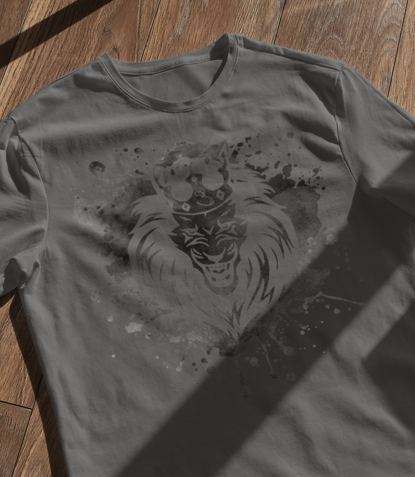 Lion Splatter Paint