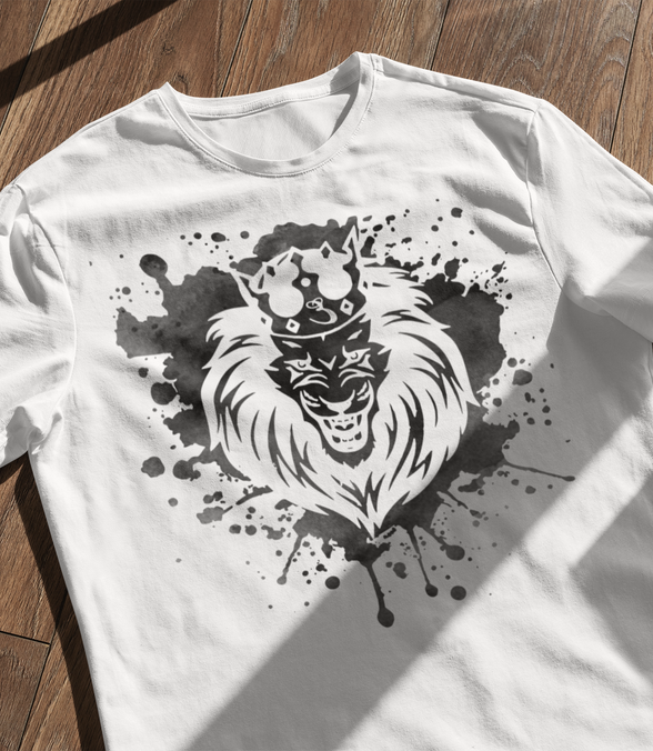 Lion Splatter Paint